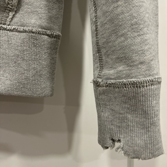 Abercrombie Kids, boy’s distressed zip hoodie - Picture 7 of 8